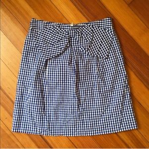 | Britt Ryan | Gingham Bow Skirt